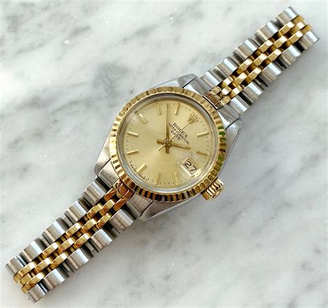 rolex 26 mm silber gold|ladies rolex 26mm.